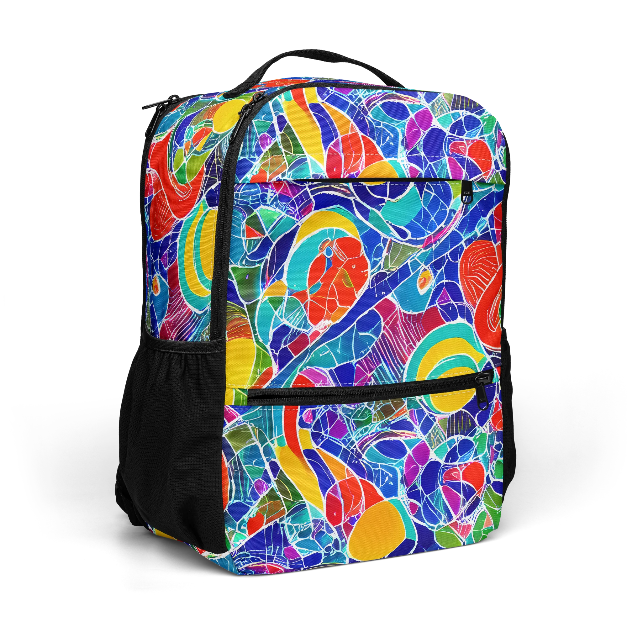 Vivid Fragment on Utility Backpack — Right Front