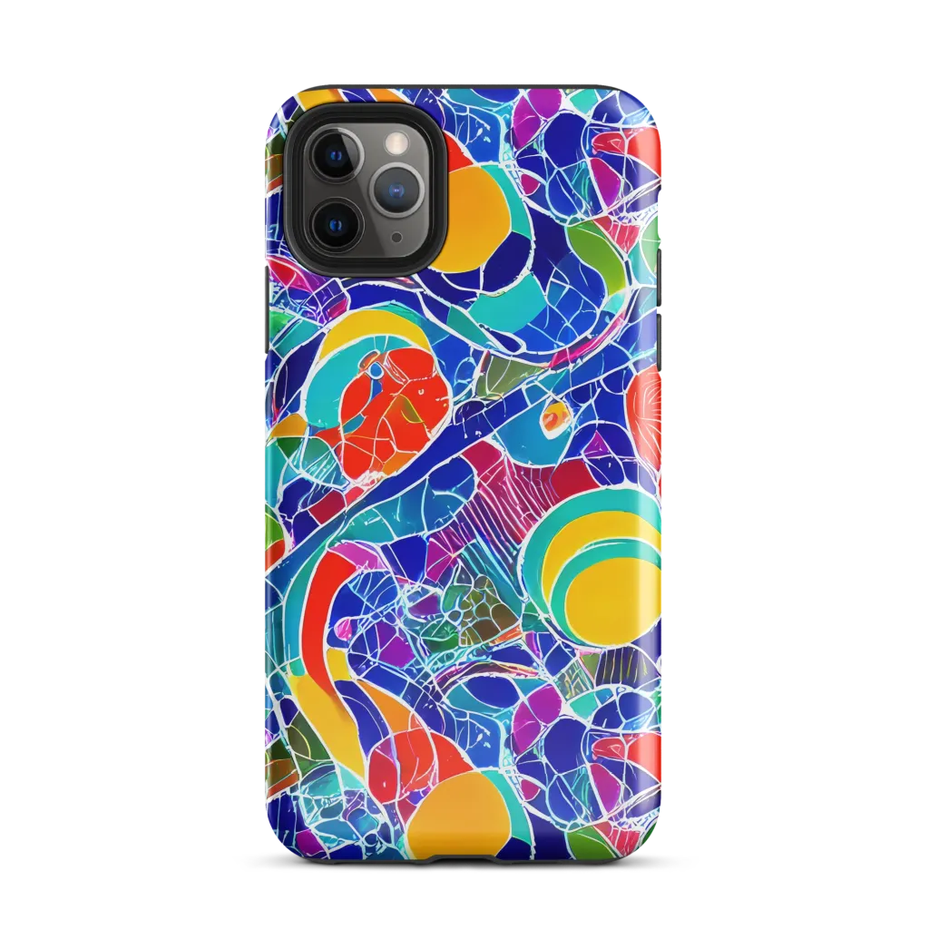 Vivid Fragment on Tough Case for iPhone® — Front
