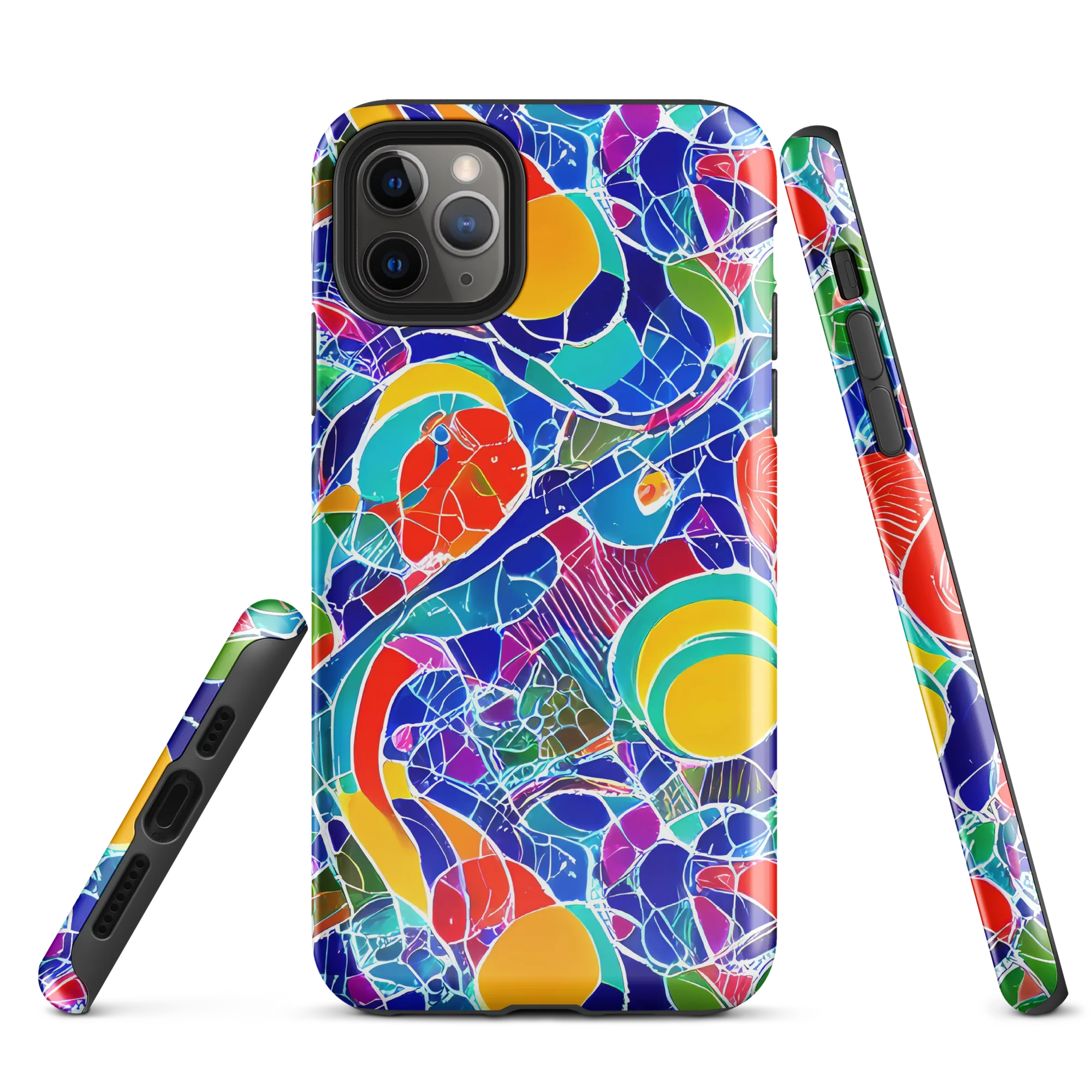 Vivid Fragment on Tough Case for iPhone® — Front