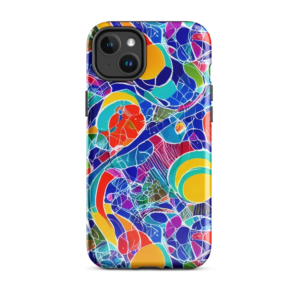 Vivid Fragment on MagSafe Tough Case for iPhone® — Front