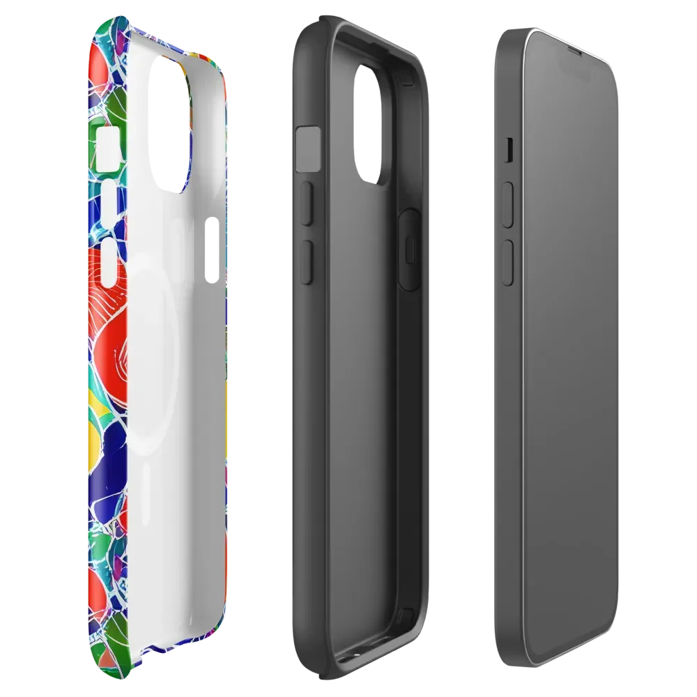 Vivid Fragment on MagSafe Tough Case for iPhone® — Front
