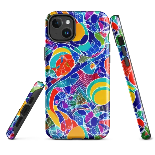 Vivid Fragment on a MagSafe Tough Case for iPhone®