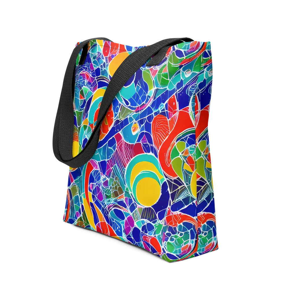 Vivid Fragment on Tote Bag — Front