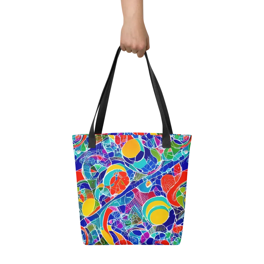 Vivid Fragment on Tote Bag — Front