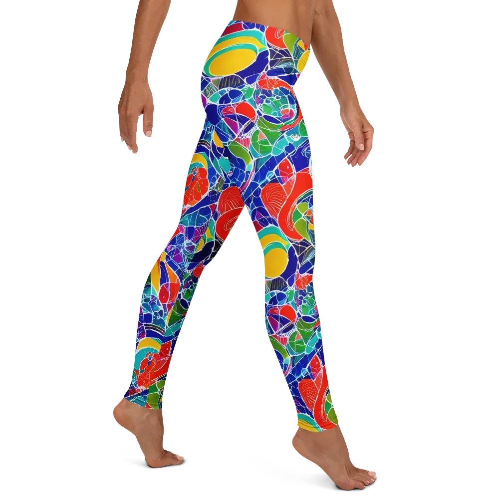 Vivid Fragment on Leggings — Right