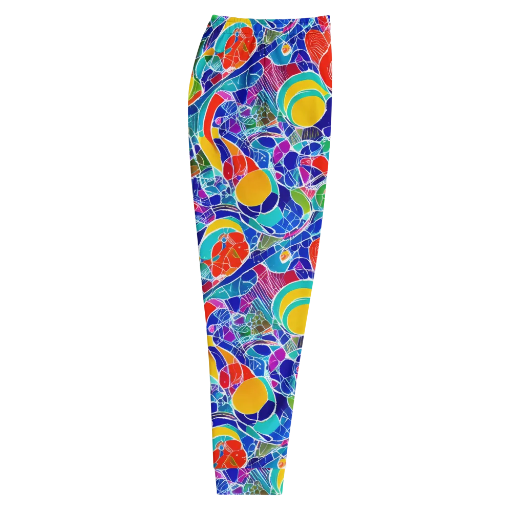 Vivid Fragment on Men's Joggers — Right