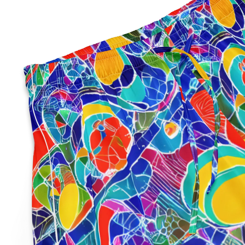 Vivid Fragment on Women's Pajama Shorts — Product details