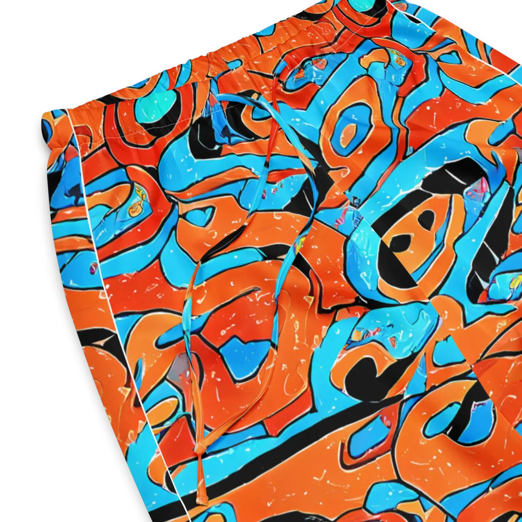 Tangerine Flux on Women's Pajama Pants — Product details
