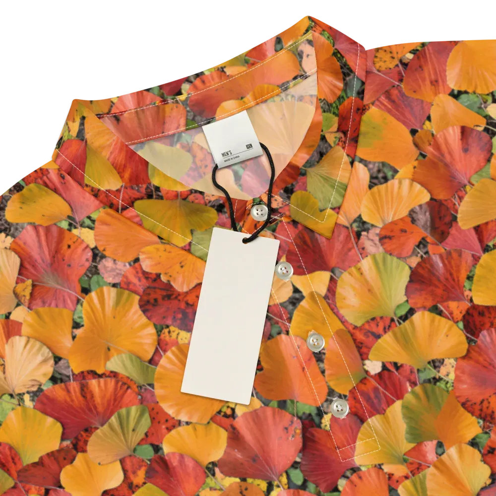 Autumn Fan Dance on Men's Slim Fit Polo Shirt — Product details