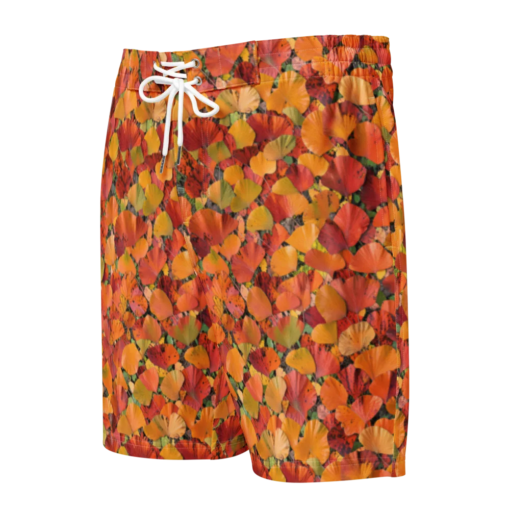 Autumn Fan Dance on Men's Board Shorts — Front