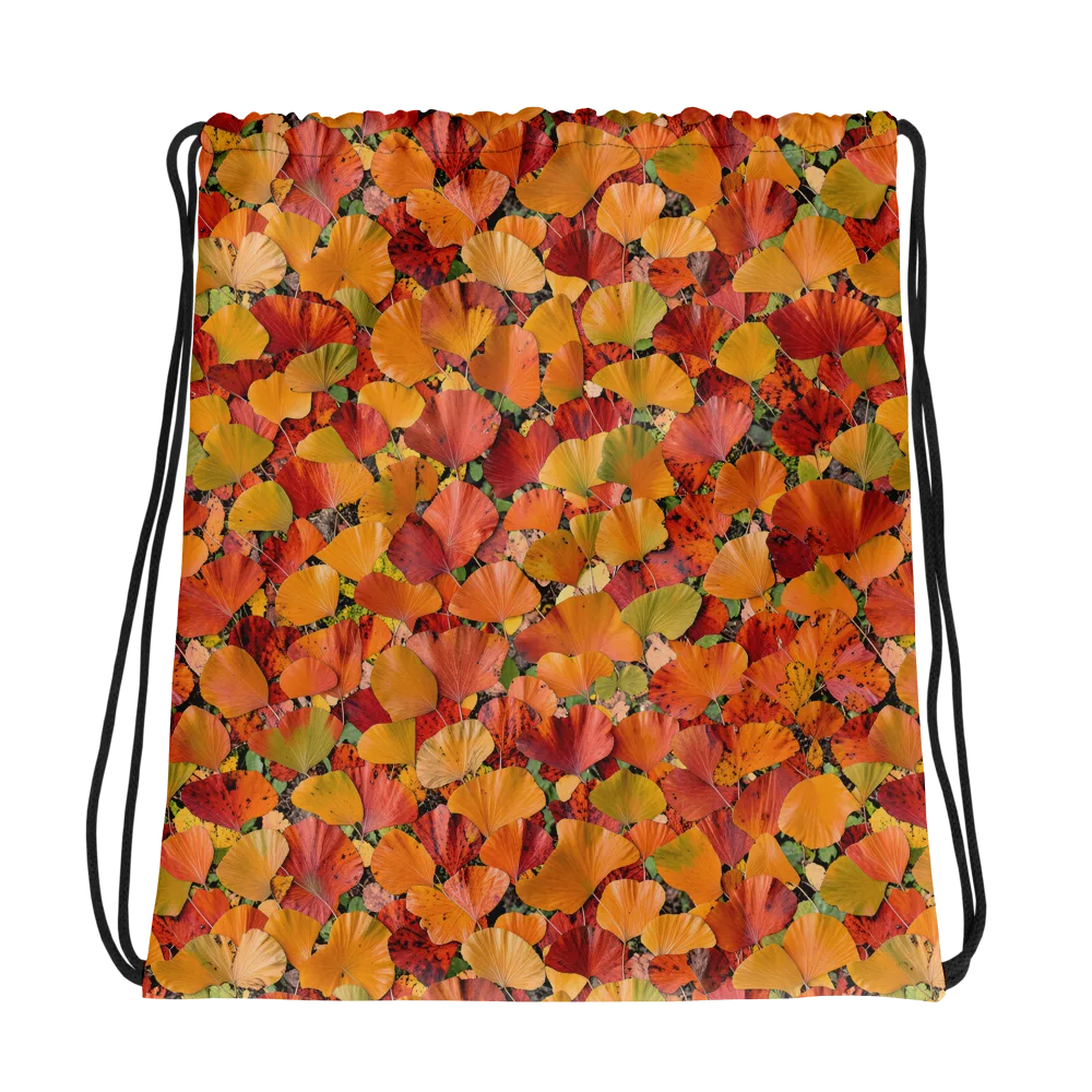Autumn Fan Dance on Drawstring Bag — Photo