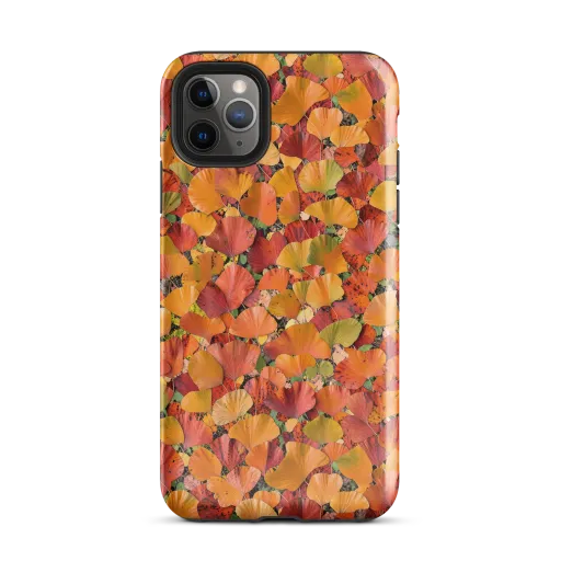 Autumn Fan Dance on a Tough Case for iPhone®