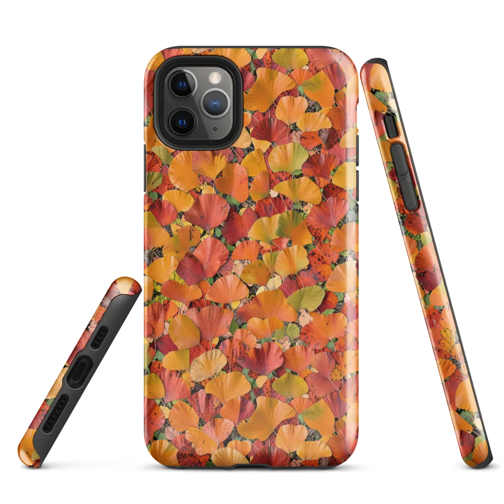 Autumn Fan Dance on Tough Case for iPhone® — Front