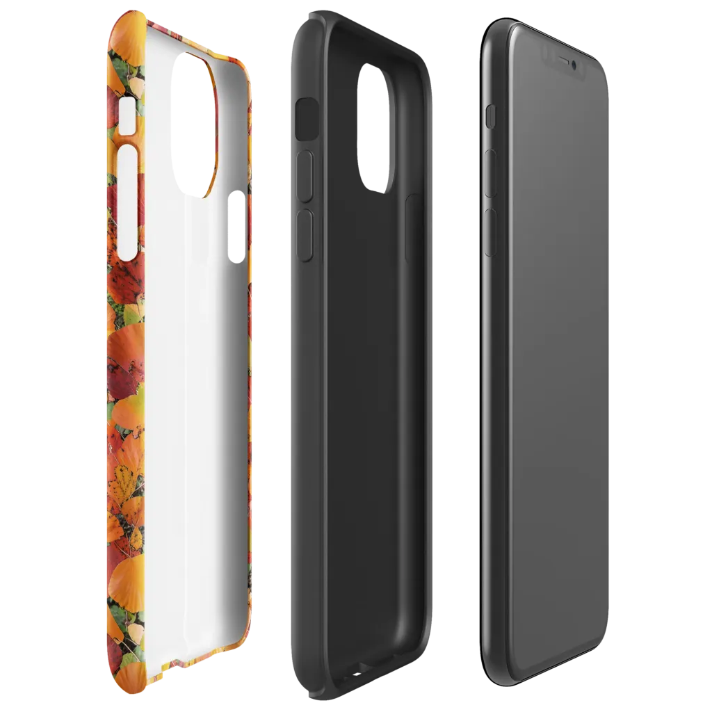 Autumn Fan Dance on Tough Case for iPhone® — Right