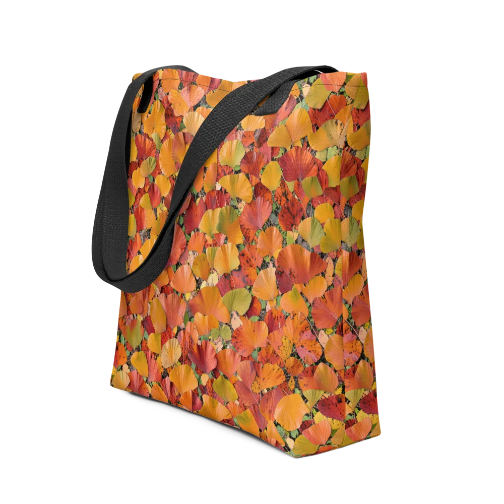 Autumn Fan Dance on Tote Bag — Front