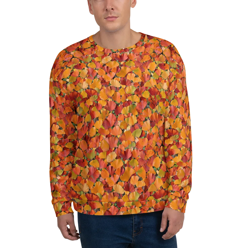 Autumn Fan Dance on Sweatshirt — Front