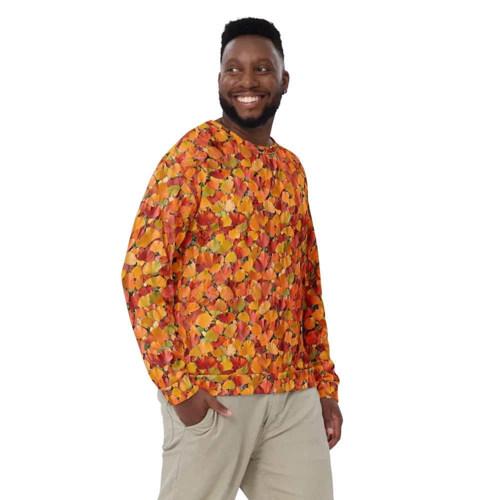 Autumn Fan Dance on Sweatshirt — Front