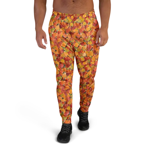 Autumn Fan Dance on a Men's Joggers