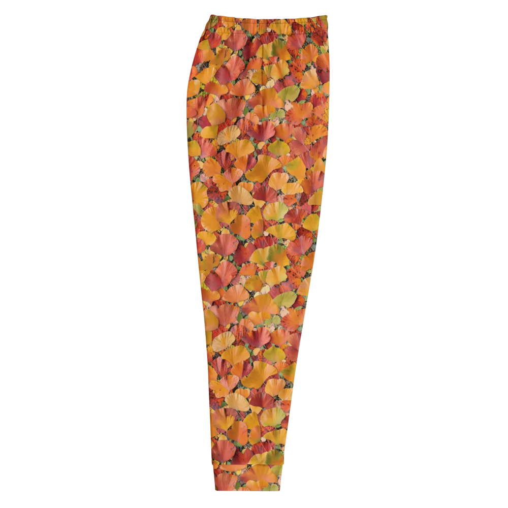 Autumn Fan Dance on Men's Joggers — Right