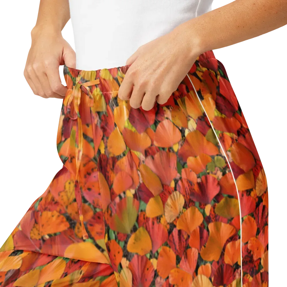 Autumn Fan Dance on Women's Pajama Pants — Product details
