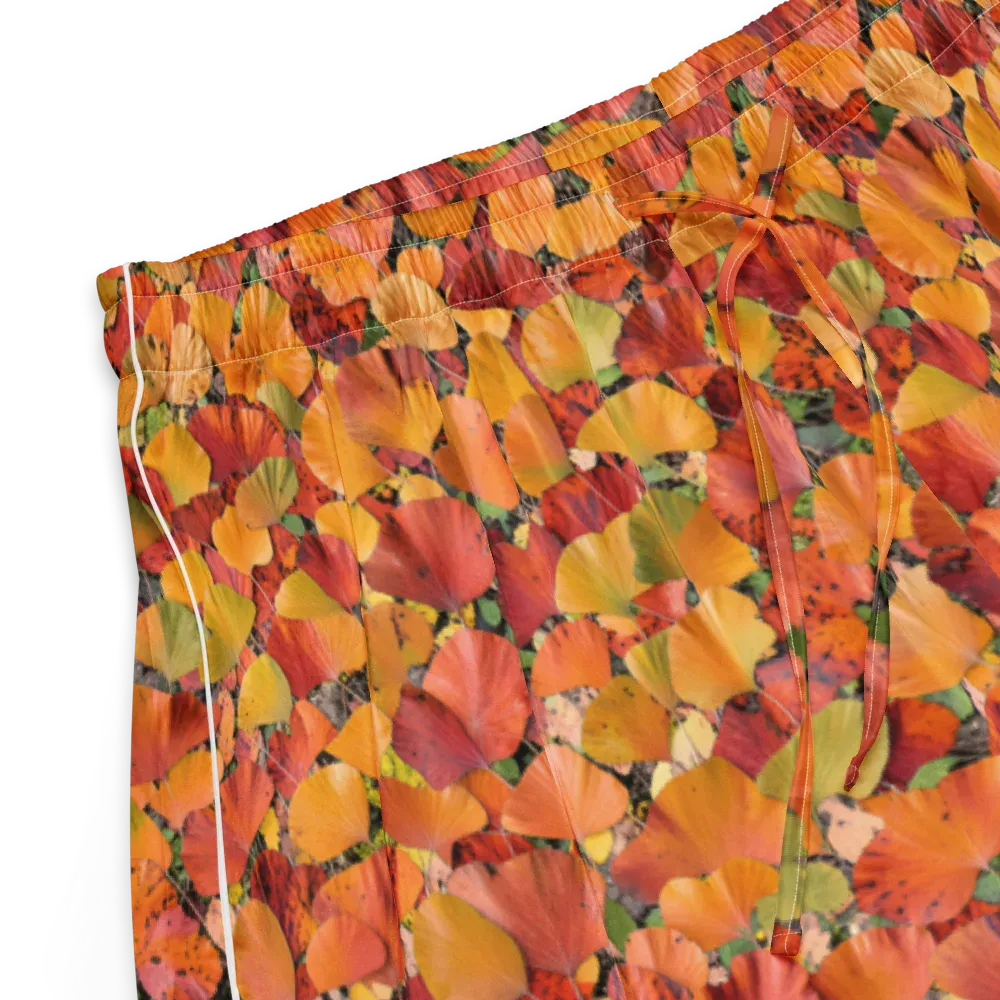 Autumn Fan Dance on Women's Pajama Shorts — Product details