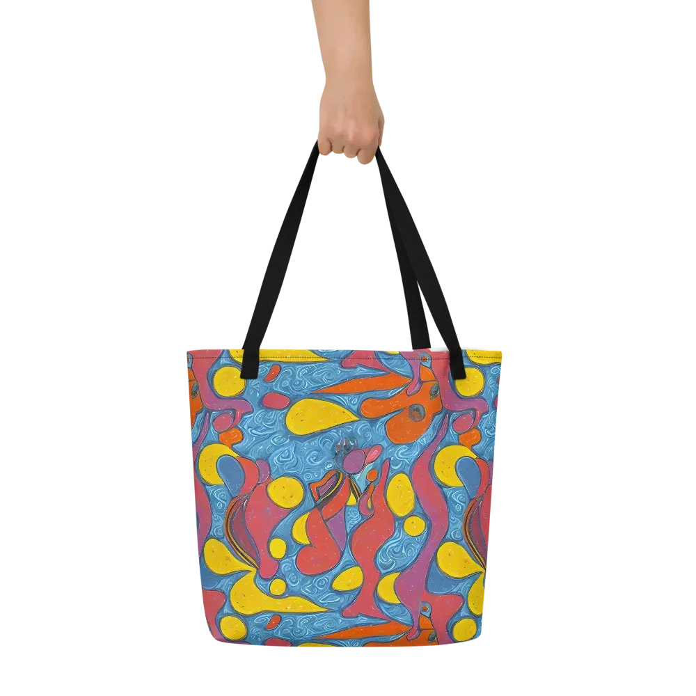 Surreal Splash on Large Tote Bag W/ Pocket — Front