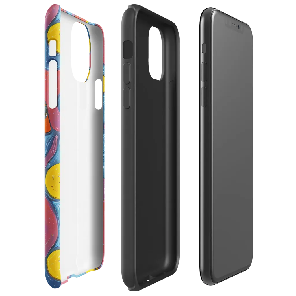 Surreal Splash on Tough Case for iPhone® — Right