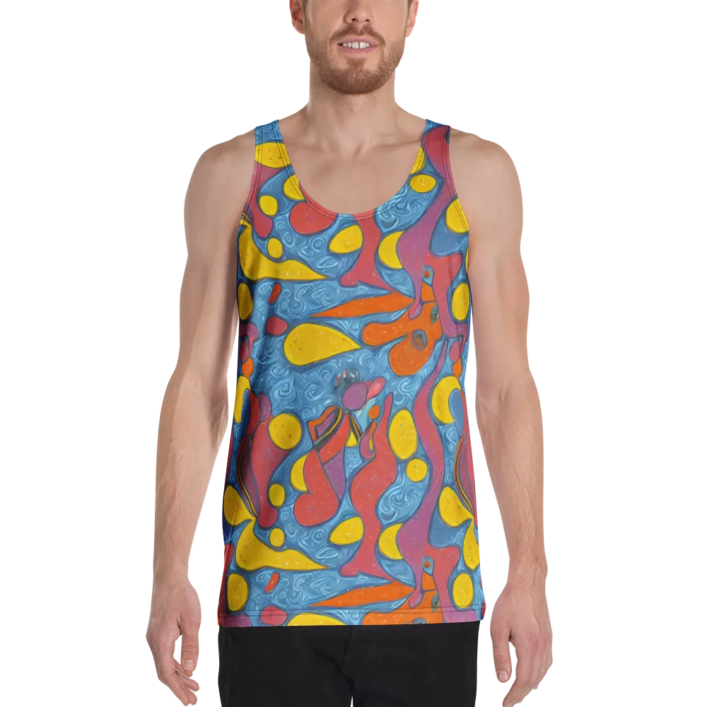 Surreal Splash on Men's Tank Top — Front