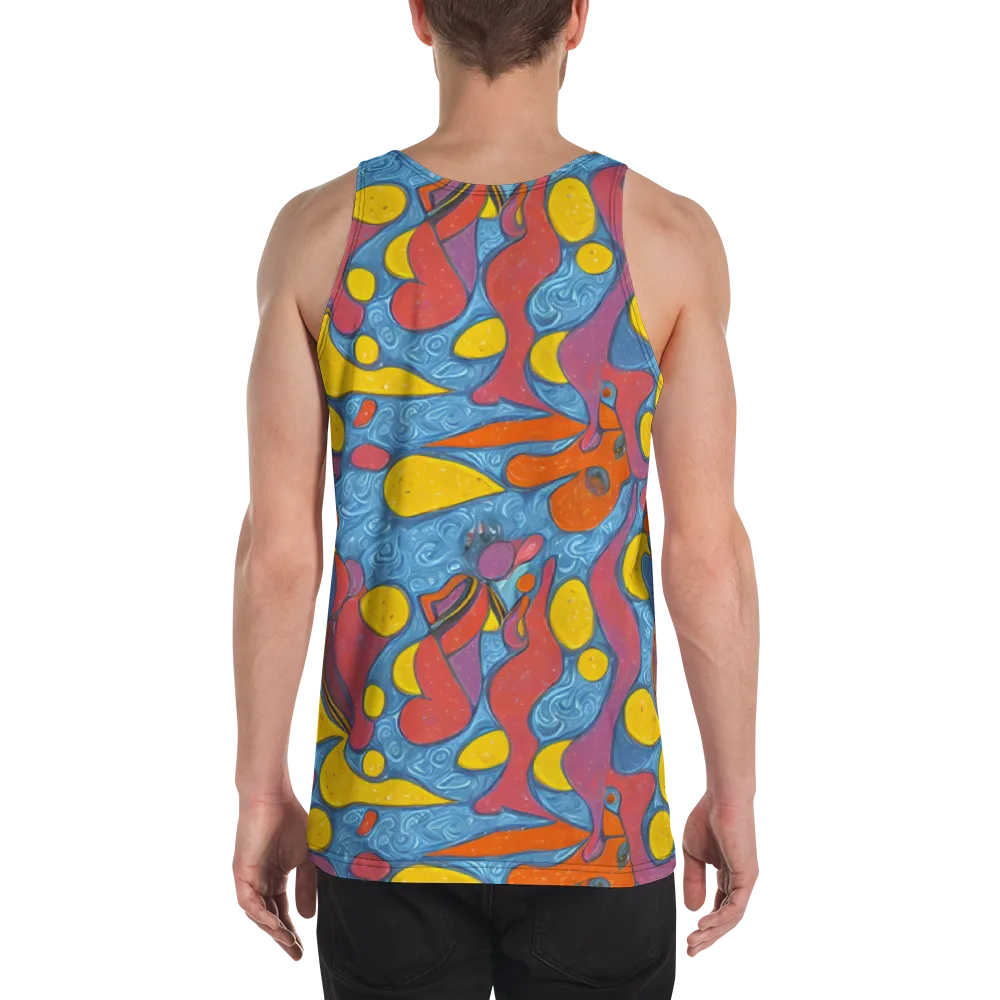 Surreal Splash on Men's Tank Top — Back