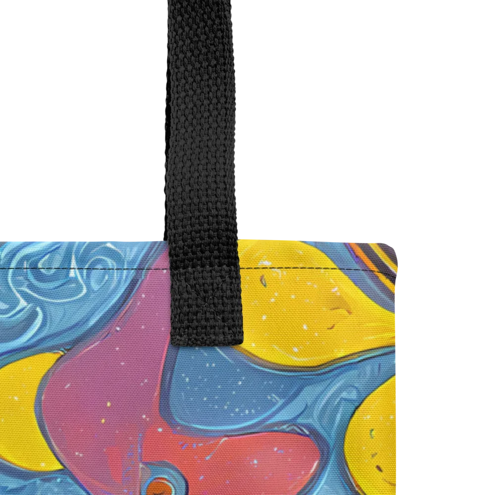 Surreal Splash on Tote Bag — Product details
