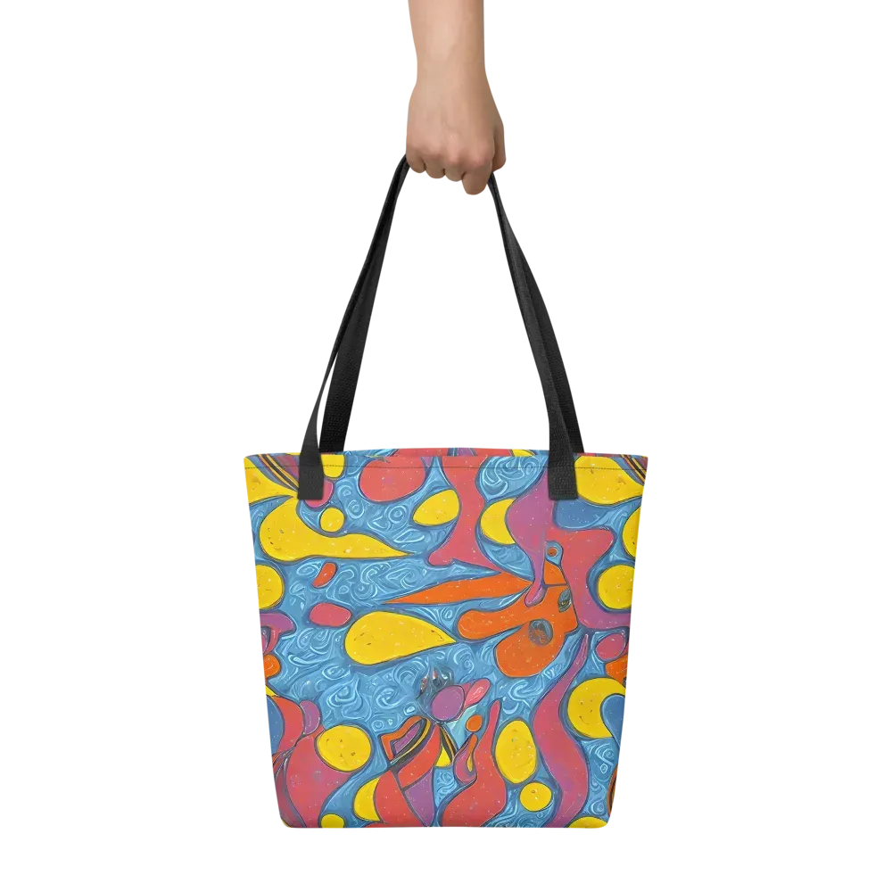 Surreal Splash on Tote Bag — Front