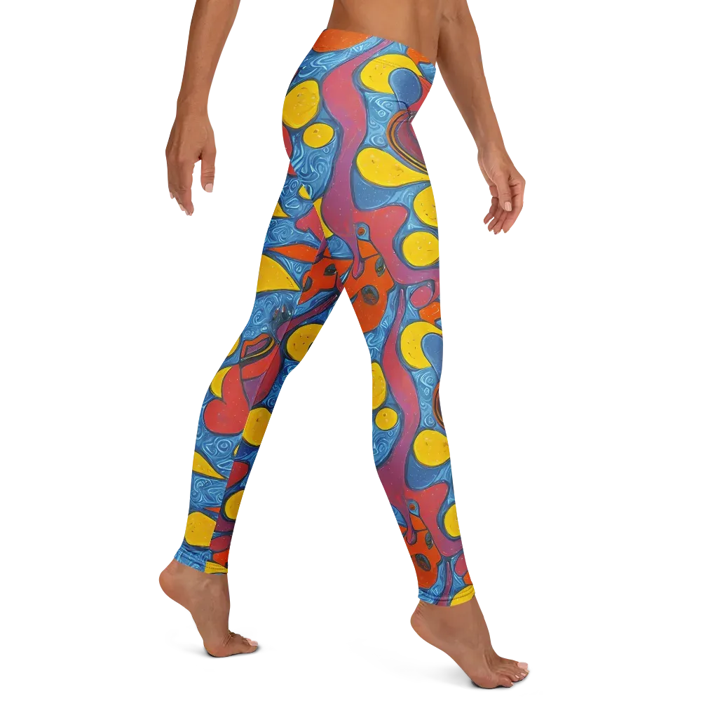 Surreal Splash on Leggings — Right