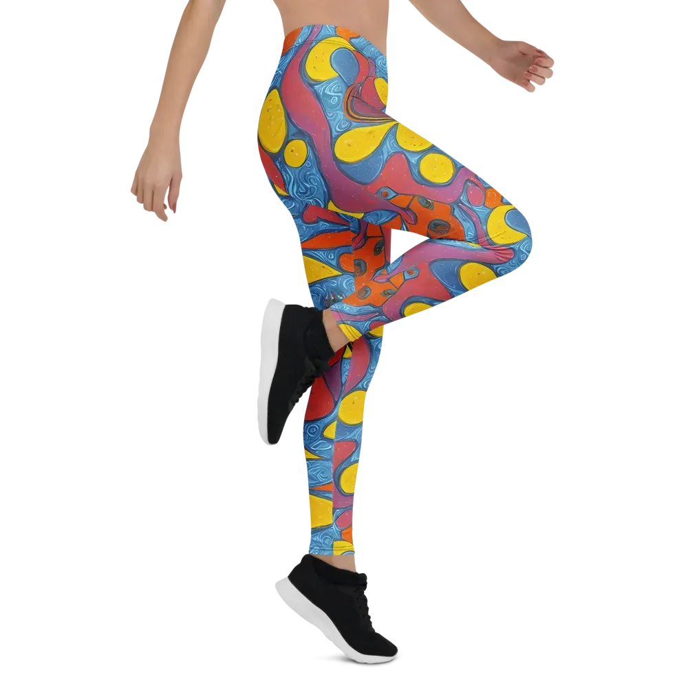 Surreal Splash on Leggings — Right