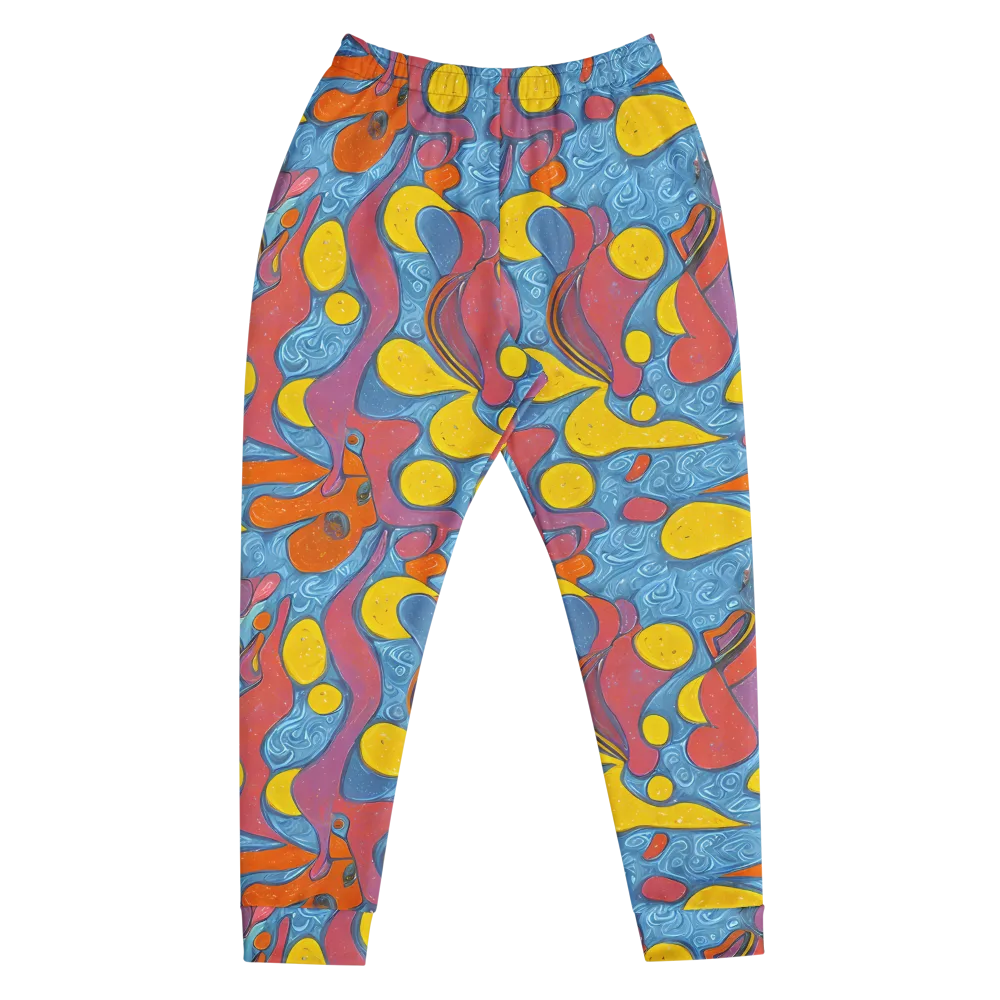 Surreal Splash on Men's Joggers — Front