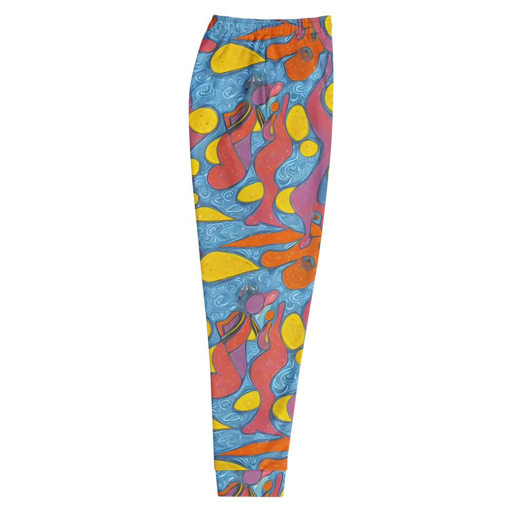 Surreal Splash on Men's Joggers — Right