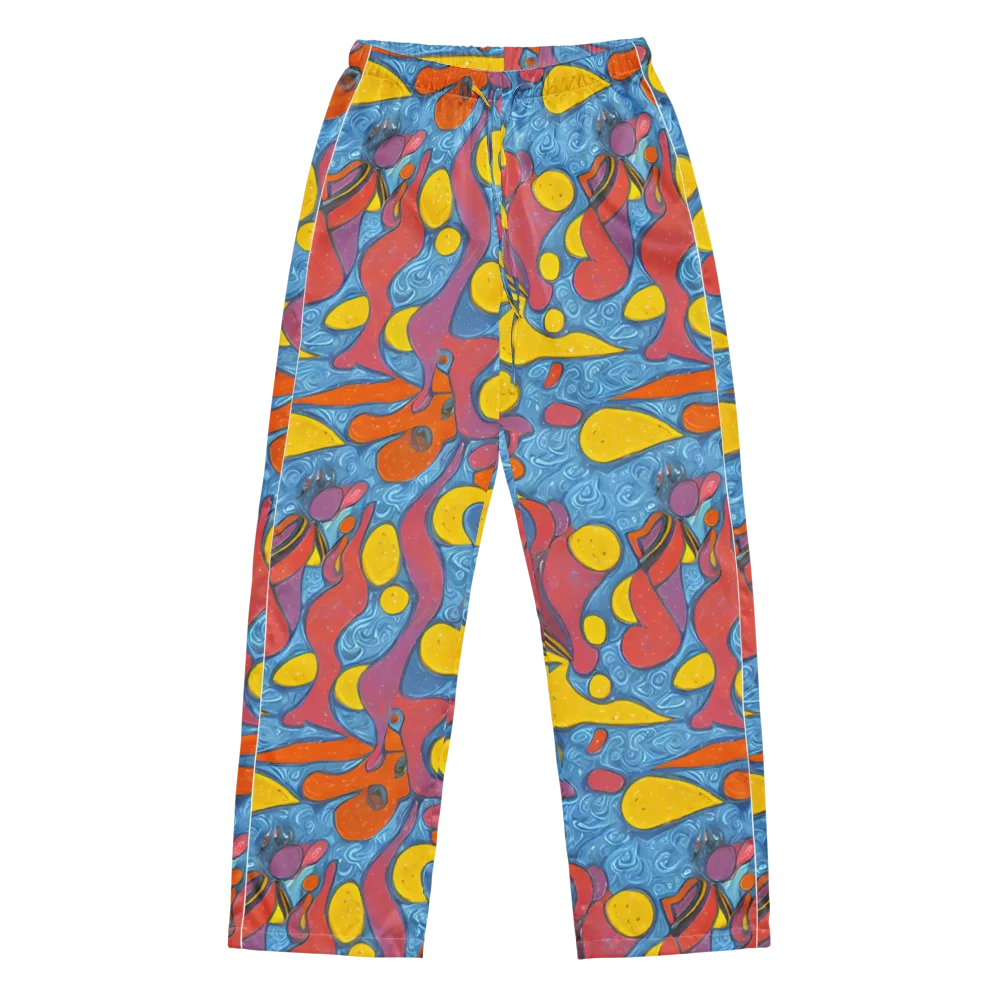 Surreal Splash on Women's Pajama Pants — Front