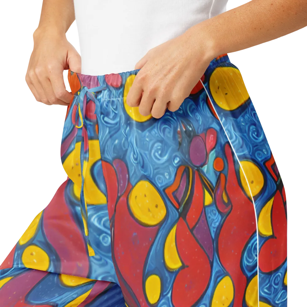 Surreal Splash on Women's Pajama Pants — Product details