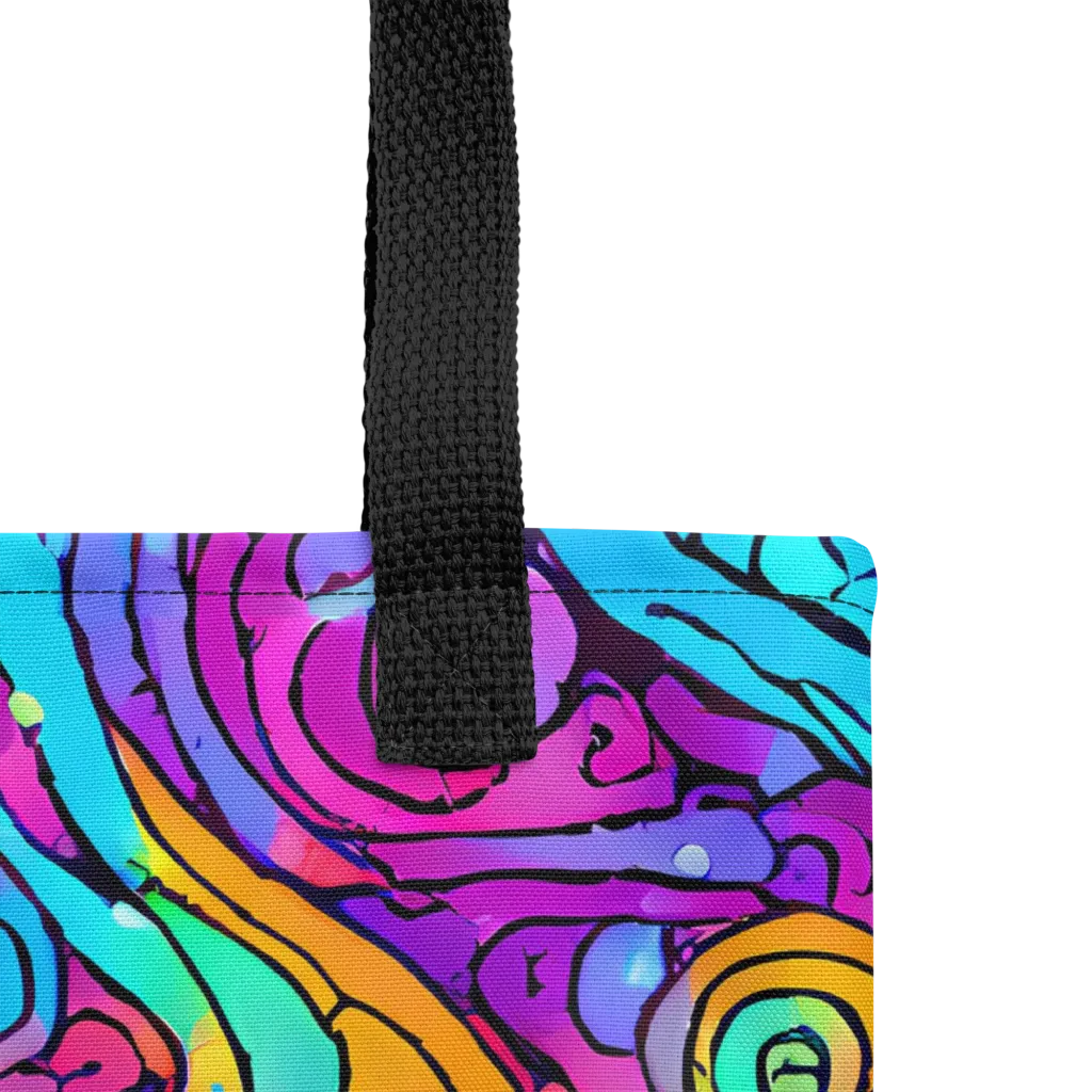 Colorstorm Spirals on Tote Bag — Product details