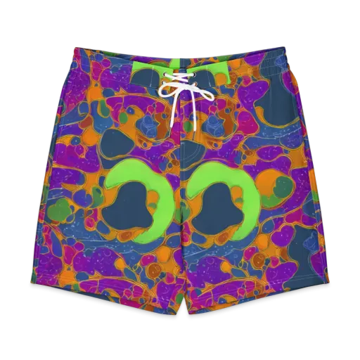 Vivid Bioform on a Men's Board Shorts