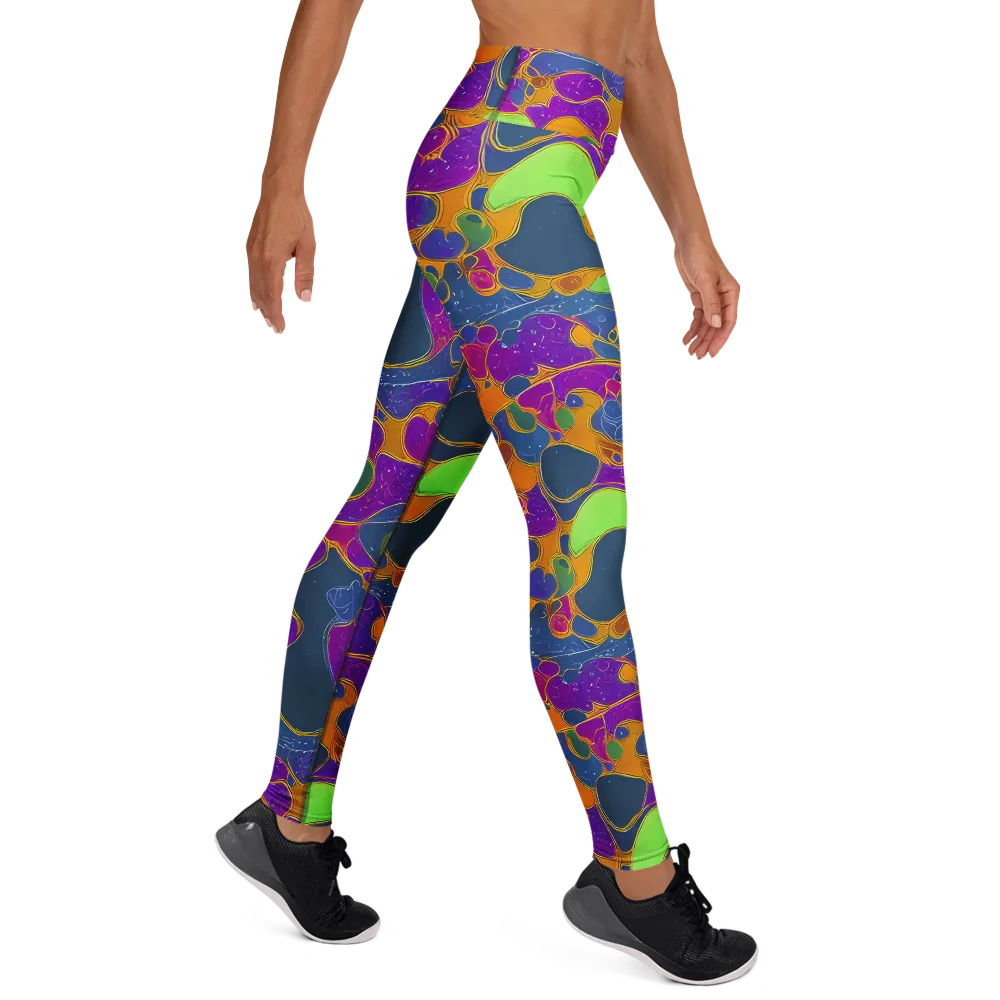 Vivid Bioform on Yoga Leggings — Right