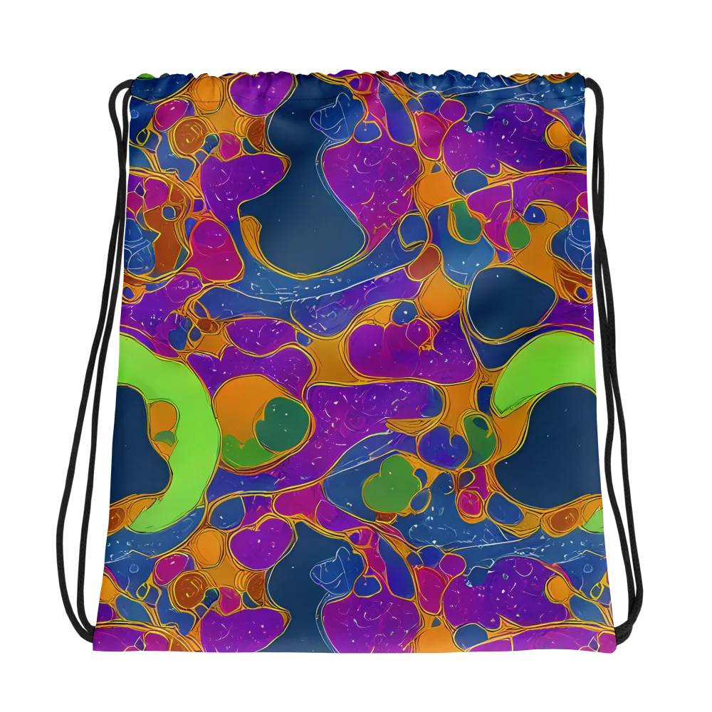 Vivid Bioform on Drawstring Bag — Photo