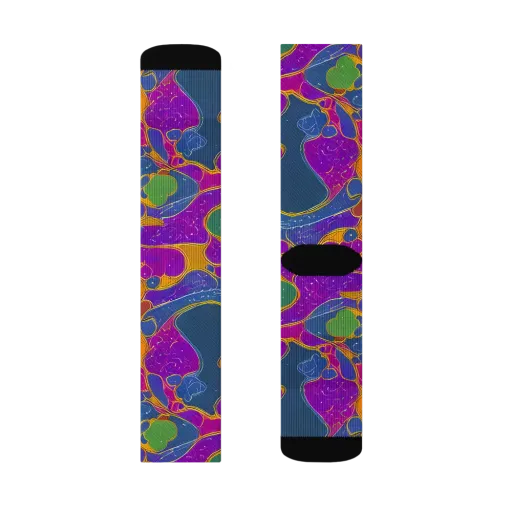 Vivid Bioform on a Socks