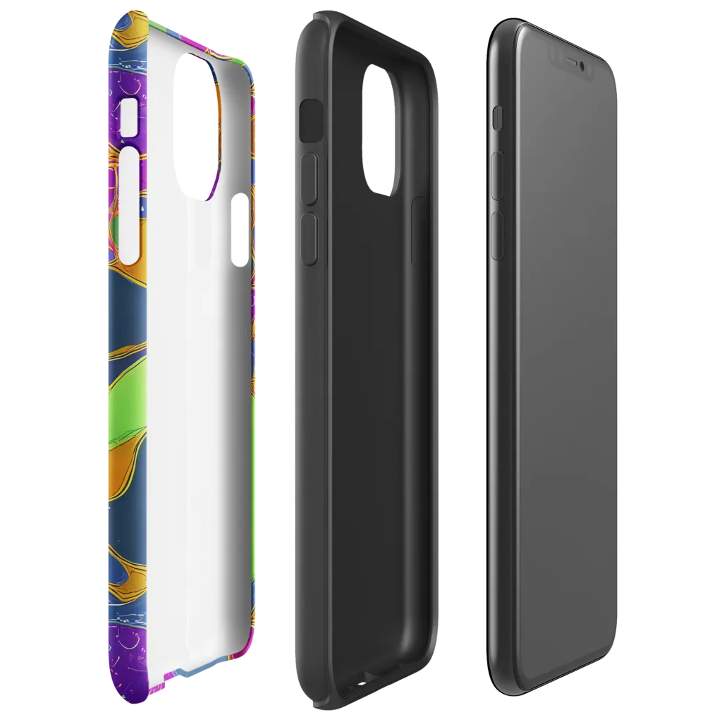 Vivid Bioform on Tough Case for iPhone® — Right