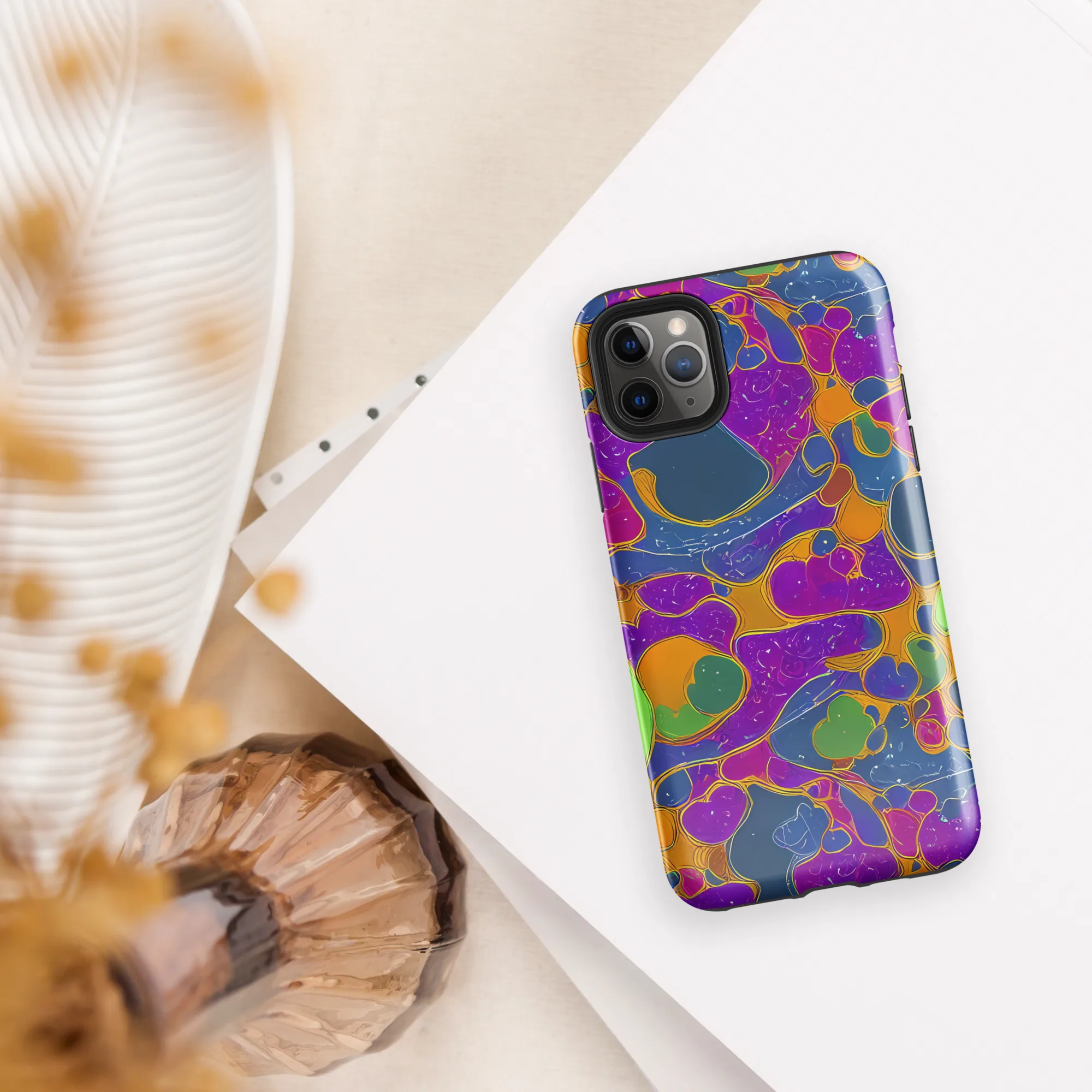 Vivid Bioform on Tough Case for iPhone® — Front