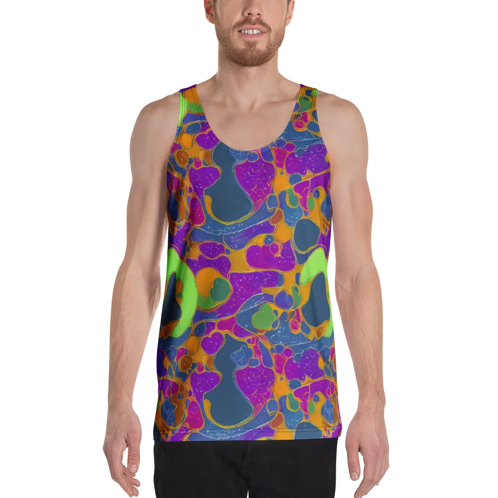 Vivid Bioform on Men's Tank Top — Front