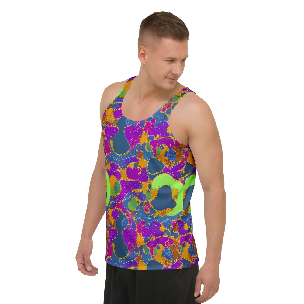 Vivid Bioform on Men's Tank Top — Left Front