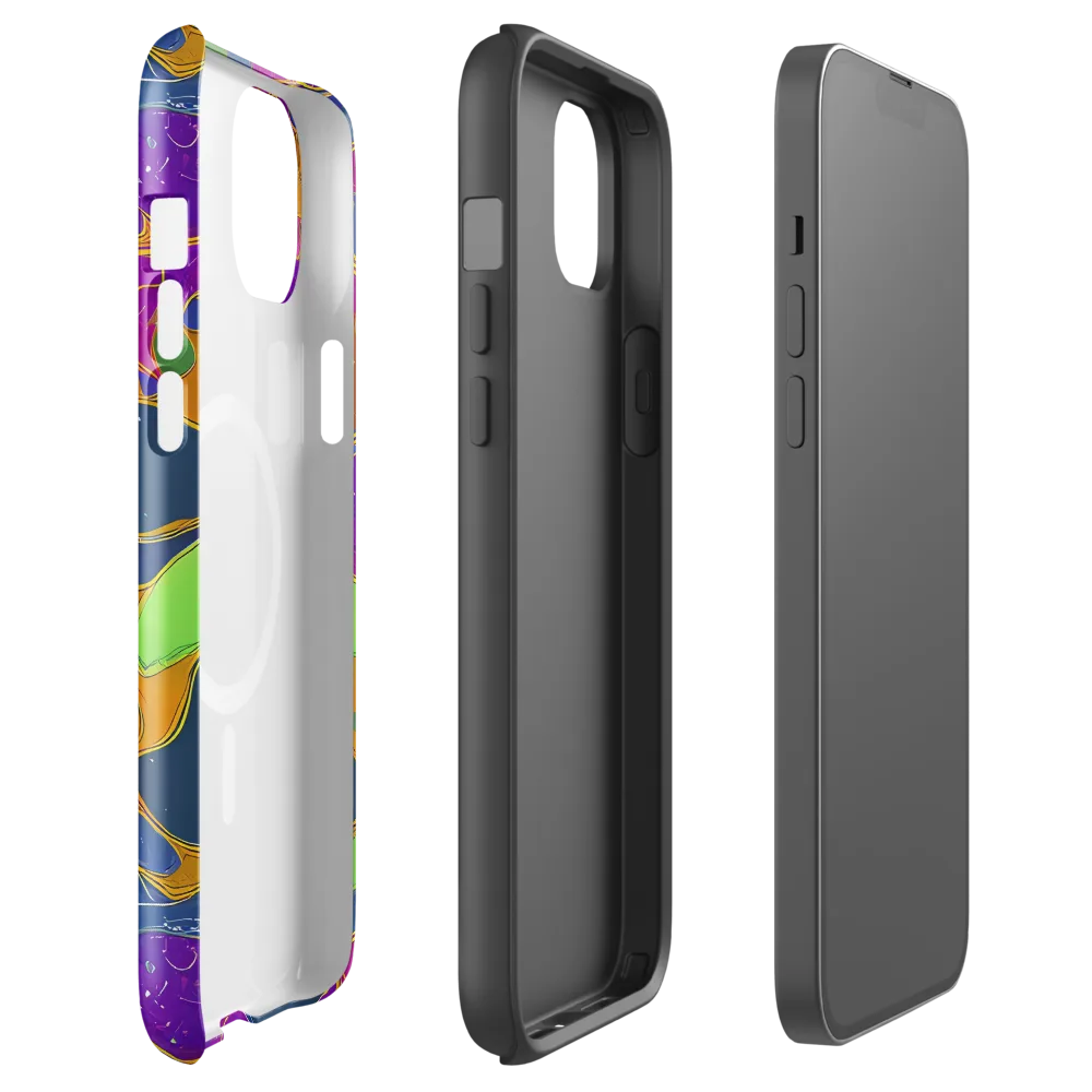 Vivid Bioform on MagSafe Tough Case for iPhone® — Front