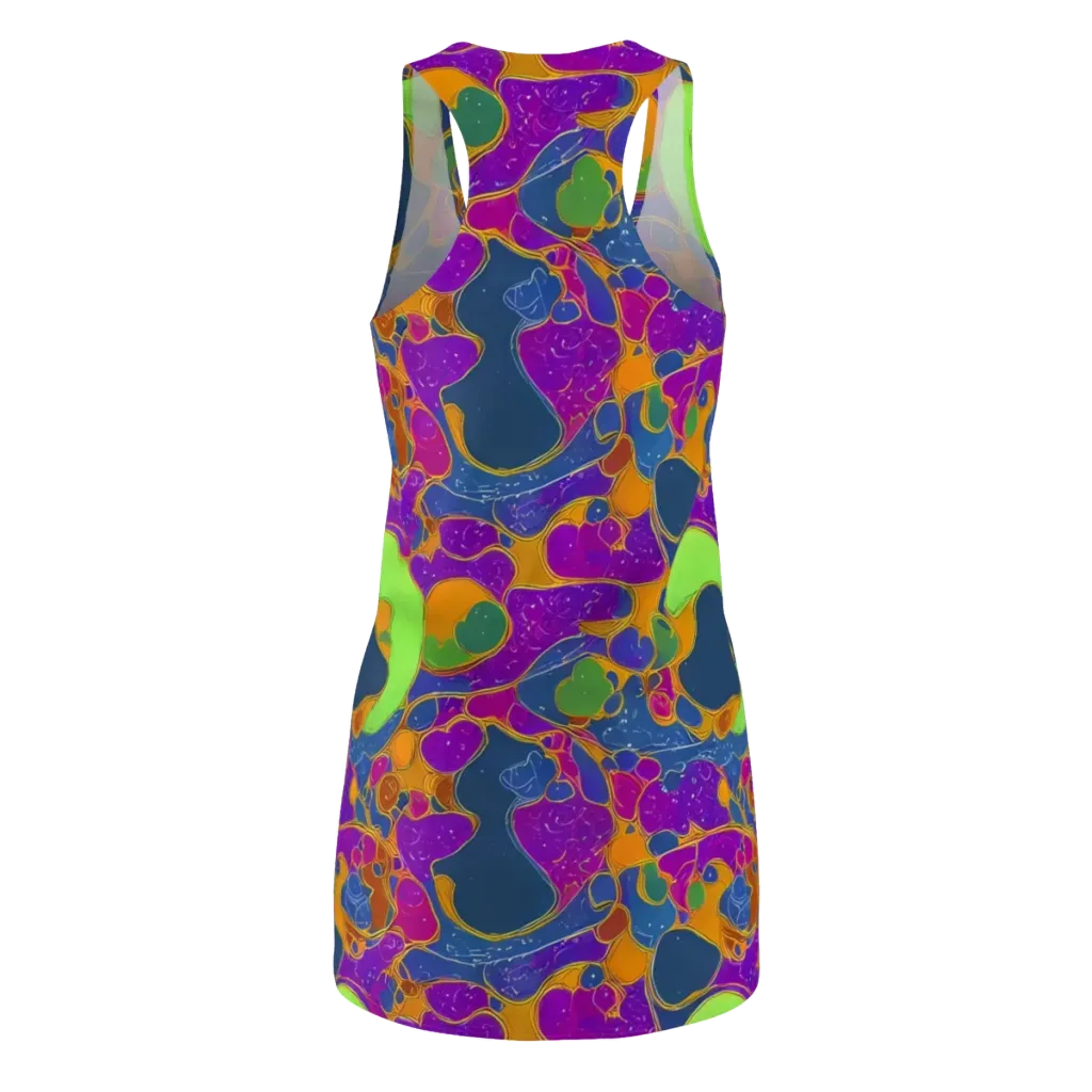 Vivid Bioform on Racerback Dress — Back