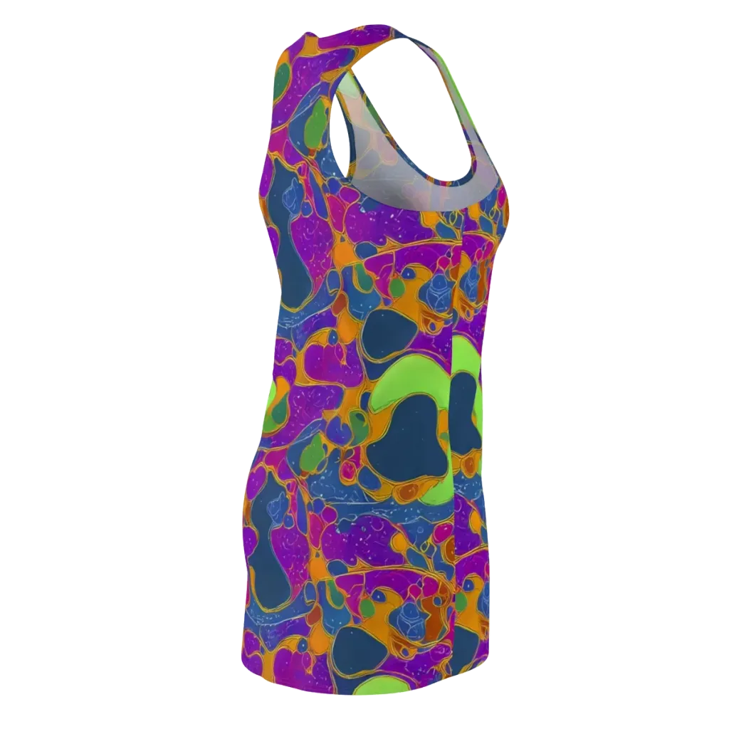 Vivid Bioform on Racerback Dress — Back Side