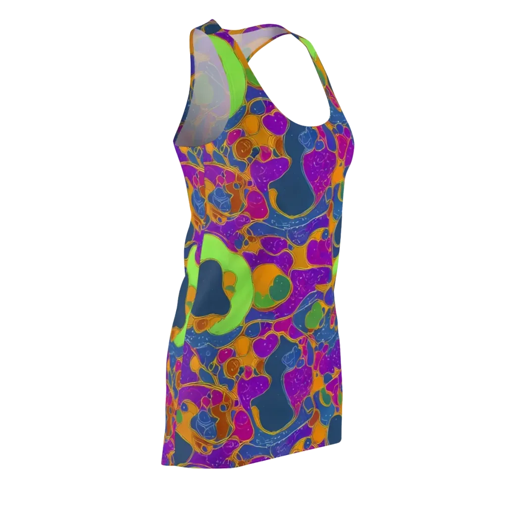 Vivid Bioform on Racerback Dress — Front Side
